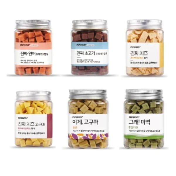 【Peperoni陪陪肉肉】韓國人氣零食-寵物營養肉丁-任選單入180g
