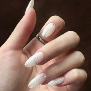 透白鏡面圖案
