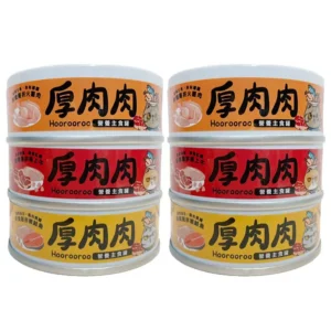 【厚肉肉】全齡貓營養主食罐 - 全口味混搭x24罐