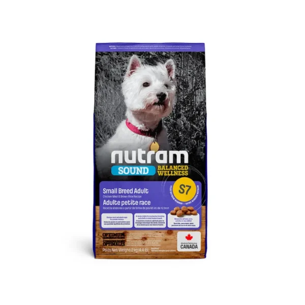 【紐頓 nutram】雞肉+胡蘿蔔小型犬糧2kg
