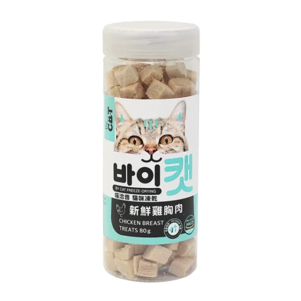 【喵洽普】貓咪凍乾零食-雞胸肉80g